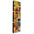thumbnail image 2 of Trademark Fine Art "Color Panes: Water and Waves" Canvas Art by Michelle Calkins, 3-Piece Set, 2 of 2