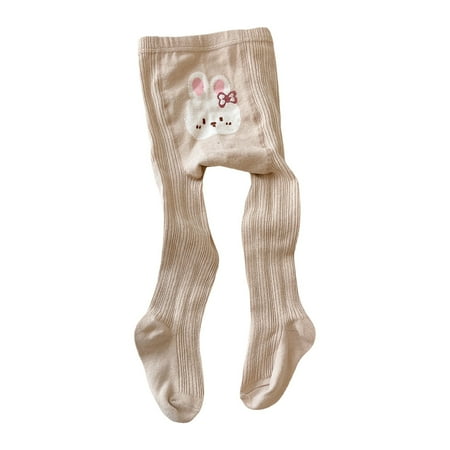 

EnJoCho Toddler Girls Wrap Their Feet In Leggings and Wear Bunny Print Pantyhose for 0 to 8 Years Leggings Girl Snow Pants Girls Medium Teen Girl Workout Pants Girls Jean Leggings
