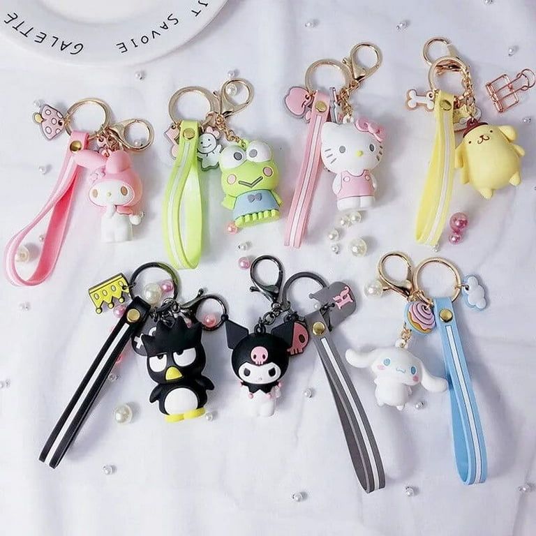 Cute Keychain Cute cartoon Keychain Hello Kitty My Melody Chrome