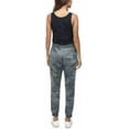 thumbnail image 2 of Splendid Ladies' Elastic Waist Drawstring Front Pocket Jogger Pants (Medium, Gray Camo), 2 of 3