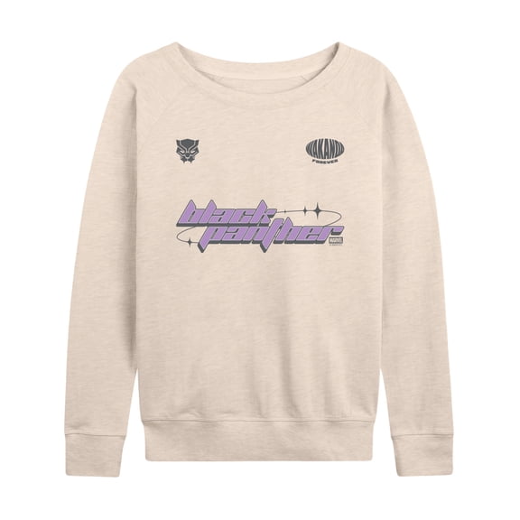 Marvel - Black Panther Sports Jersey - Women's French Terry Long Sleeve Pullover
