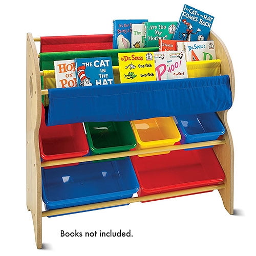 Tot Tutors Book & Toy Organizer