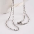 thumbnail image 2 of 30 pc Tarnish Resistant 304 Stainless Steel Cable Chain Necklaces with Lobster Clasps Stainless Steel color 24.2 inch(61.6cm), 2 of 4