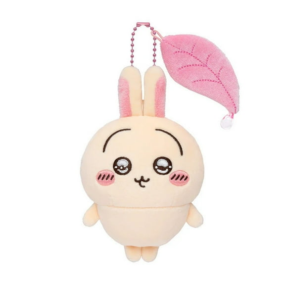 Kawaii Chikawa Plush Keychain Cute Usagi Doll Toy, Momonga Chikawa Plushie for Gifts Cartoon Cute Doll Plush Toy Keychain Small Pendant