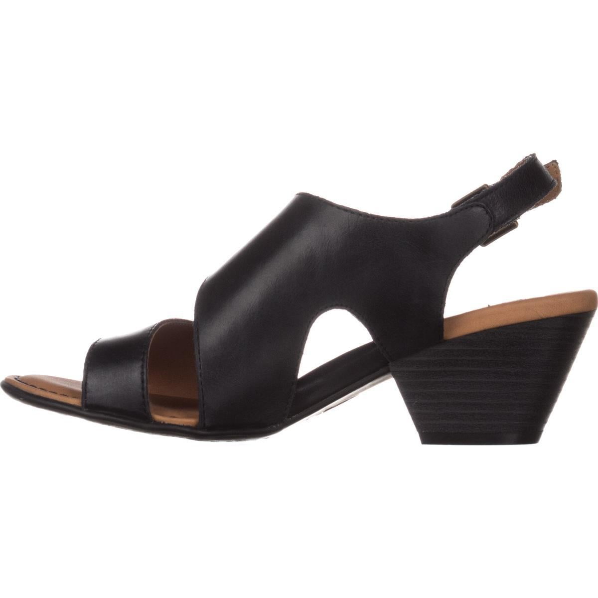 B.O.C Womens angula Leather Open Toe Casual Ankle Strap Sandals