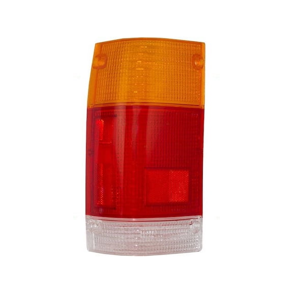 Left Tail Light Lens - Compatible with 1987 - 1993 Mazda B2200 2.2L 4-Cylinder Naturally Aspirated SOHC GAS 1988 1989 1990 1991 1992