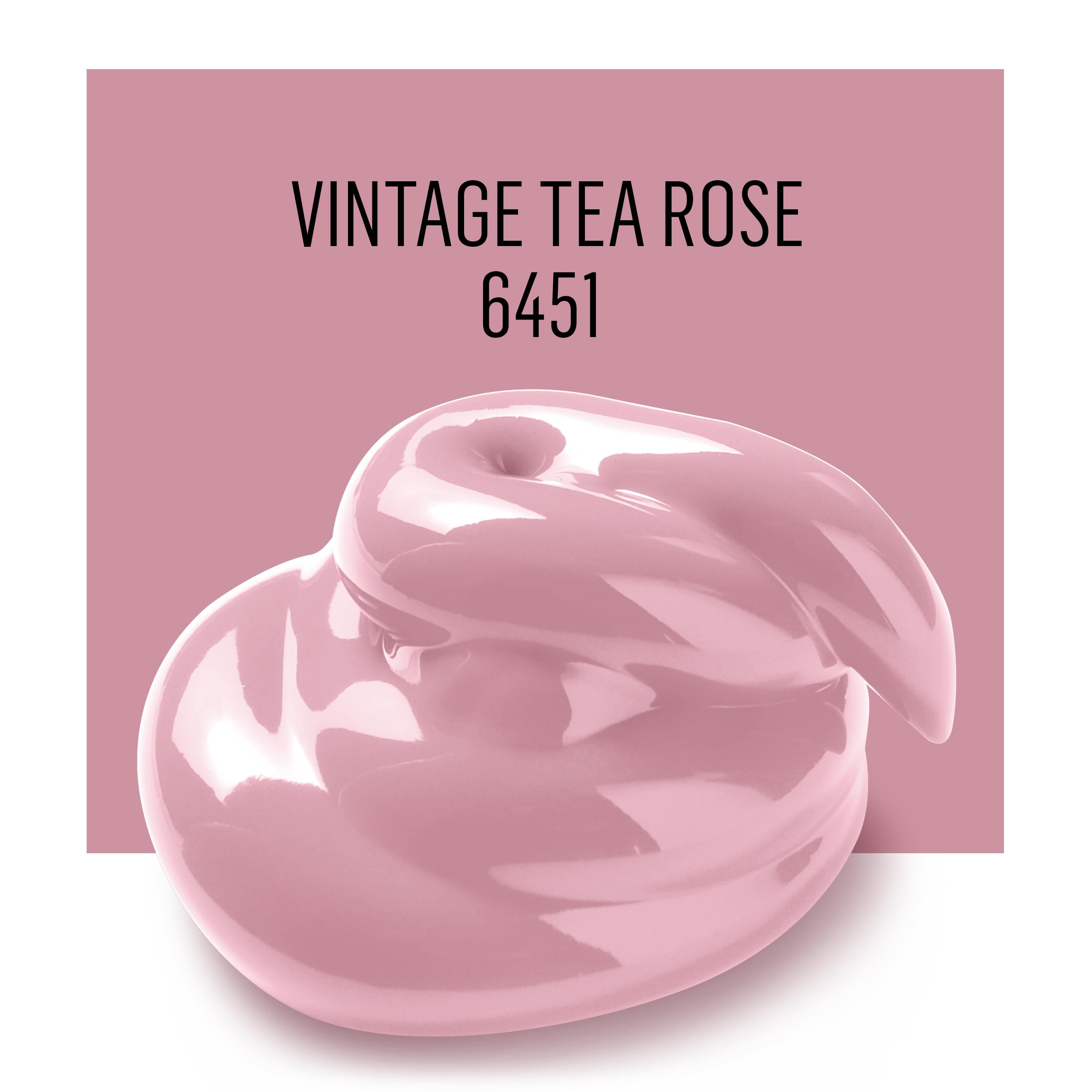 FolkArt Acrylic Craft Paint, Matte Finish, Vintage Tea Rose, 2 fl oz