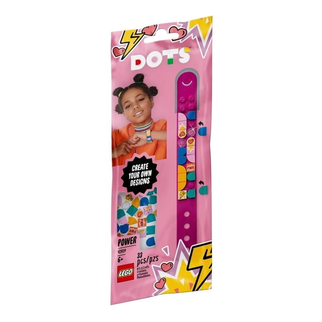 Set LEGO DOTS Pulsera Superpoderes 41919