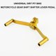 thumbnail image 2 of Universal Motocicleta Aleación de aluminio Dual Head 2 Way Gear Shift Palanca Reposapiés Pedal Shifter Accesorios de motocicleta (Dorado), 2 of 5