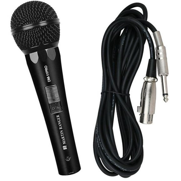 Martin Ranger DM11PRO DM 11Pro Microphone Vocal Câblé Dynamique Professionnel