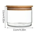 thumbnail image 1 of tredstone Food Storage Box with Lid Glass Fresh-Keeping Powder Container Multi-functional Sealed Pot Household Restaurant Party Travel 11*11*6cm, 1 of 8