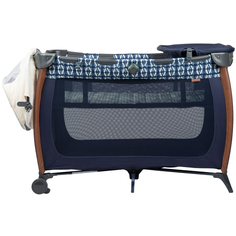 MONBEBE Monbebe Flex Deluxe Baby Play Yard with Bassinet and Changer