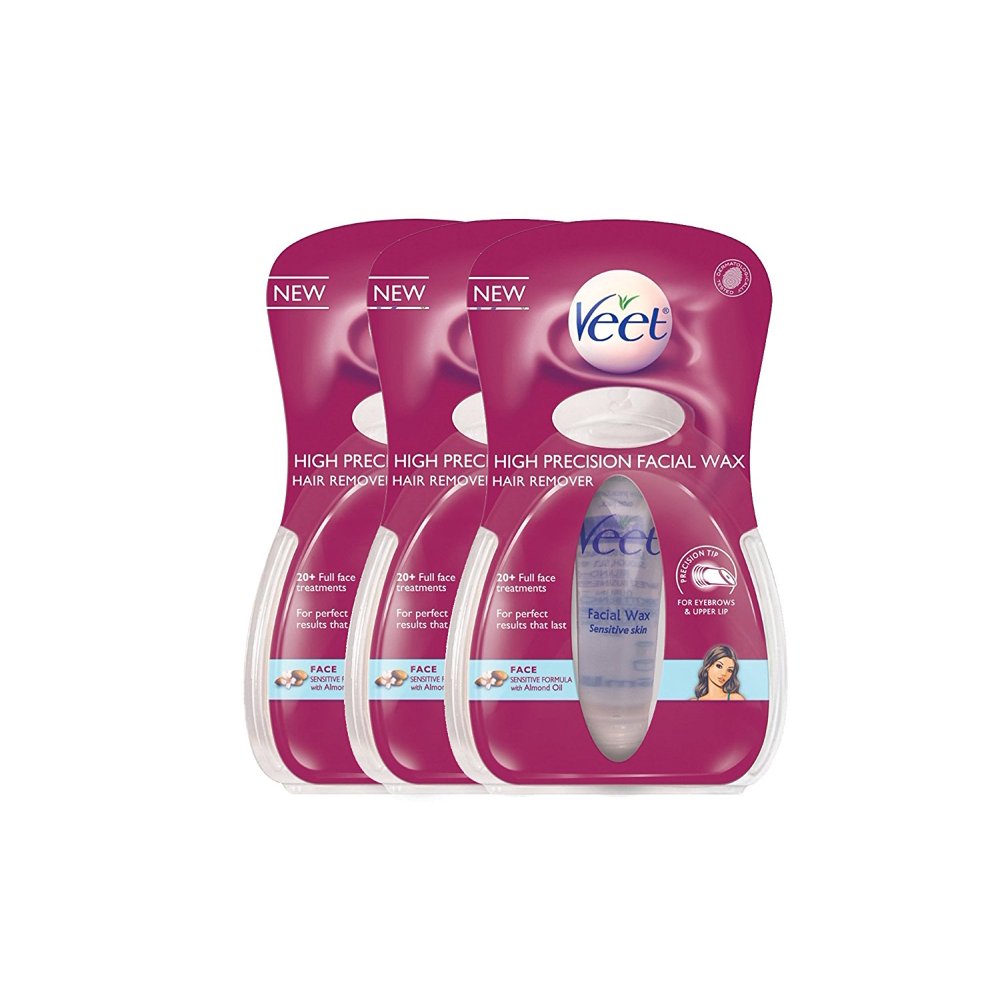 Veet High Precision Warm Facial Wax, 0.5 Ounce (Pack of 3) - Walmart