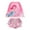 A90-Pink, variant on Hessimy Girls Two Piece Swimsuits Bikini Bathing Suit for Kids Hawaiian Swimwear Set（Pink,9-10 Years)