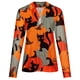 thumbnail image 4 of Moda Mujer Camiseta de manga larga Otoño Cremallera Impresión Blusa Otoño Tops Fridja  czfsfas6630, 4 of 5
