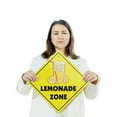 thumbnail image 3 of Lemonade (2 Pack) Plastic Crossing Sign - 12 Inch X 12 Inch Xing Sign Gift Drink Refreshing Summer Cold Sweet Beverage Stand Fun Picnic Party Festival, 3 of 4