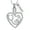 Customize, variant on Stethoscope Urn Necklace for Ashes Heart Cremation Jewelry for Women Men Stainless Steels Memorial Ashes Necklace Keepsake Gift