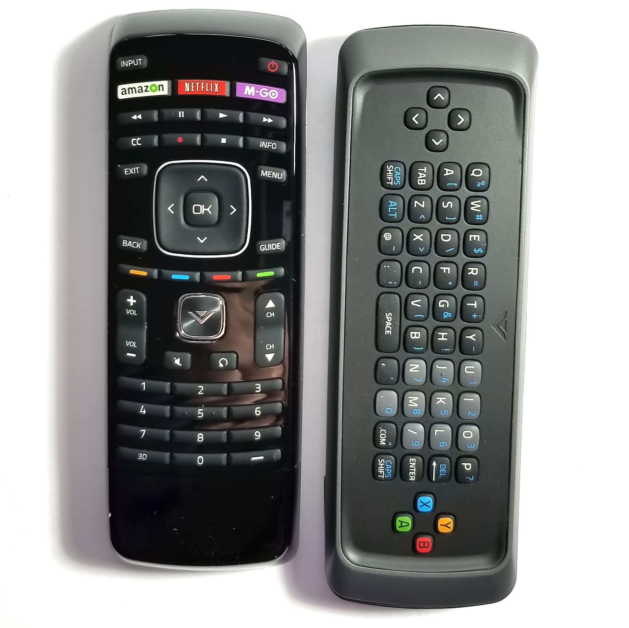 New Vizio 3d Smart Tv Remote Xrt303 3d Keyboard Remote