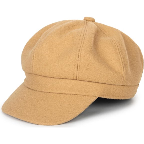 -Girls--Newsboy Cap - Winter Outdoor-Boys-Beret Cabbie Hat-Octagonal Painter Cap for 3-8