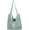 Mint Green, variant on PIKADINGNIS Women Girls Fashion Canvas Shoulder Bag Large Casual Canvas Tote Hobo Handbag School Travel