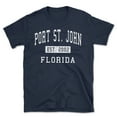 thumbnail image 1 of Port St. John Florida Classic Established Men's Cotton T-Shirt, 1 of 1