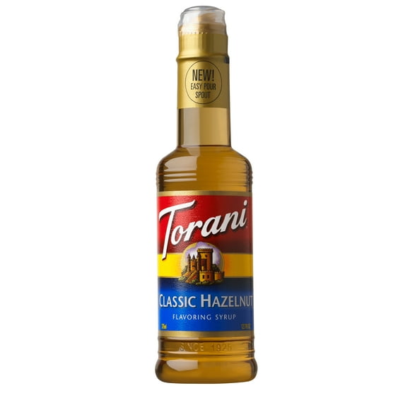 Torani Syrup, Classic Hazelnut, 375ML, TOR HZLNUT SYRUP