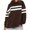 Brown, variant on Blouse Long Sleeve Crew neck for Women Modern Daily Wear Wardrobe Update Polished Daily Look Daily Rotation Layering Essential Wardrobe Pick