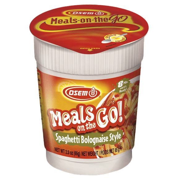 Spaghetti Bolognaise Style Meals on the Go