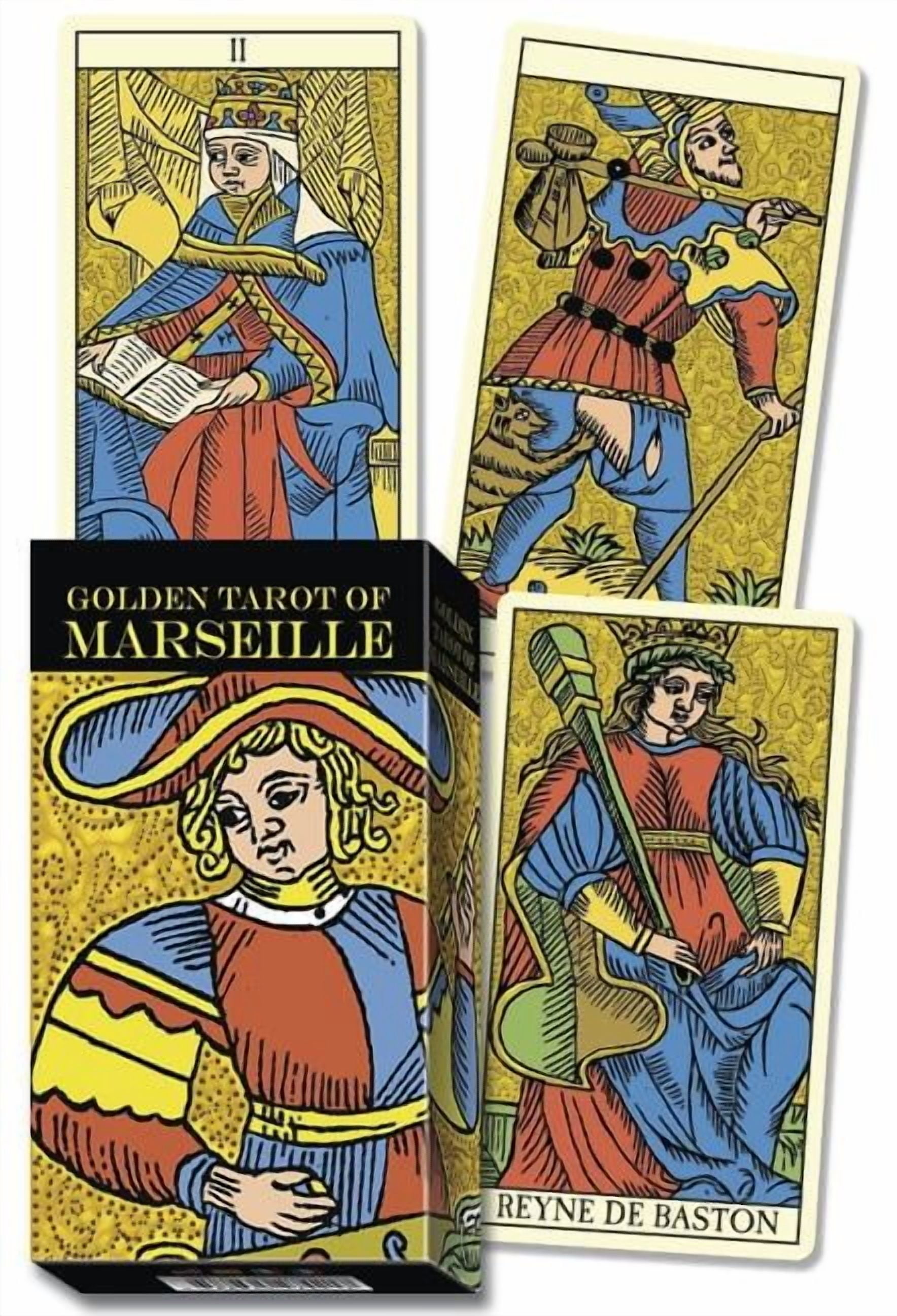 Marseille Tarot: Marseille Vintage Tarot (Other) - Walmart.com