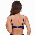 thumbnail image 5 of UAYOTSE Women's Black Push Up Bikini Top Twist Front Underwire Bathing Suit,Sizes M, 5 of 9