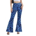 thumbnail image 1 of Printemps Été Europe et États-Unis Pantalon Évasé vintage Imprimé Mode, 1 of 6