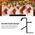 thumbnail image 3 of Desk Bag Hook, Stocking and Garland Hanger Detachable Space Saving Reduce Desk Clutter Rugged Construction  for Bedroom for Backpack, 3 of 7