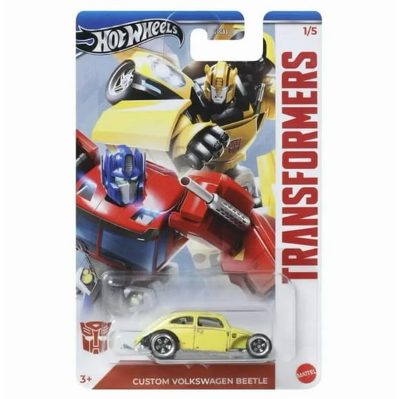 Transformadores Hot Wheels para vehículos fundidos a presión Volkswagen Beetle
