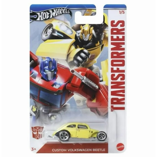 Transformadores Hot Wheels para vehículos fundidos a presión Volkswagen Beetle