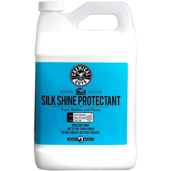Chemical Guys TVD_109 Silk Shine Sprayable Dry-To-The-Touch Dressing and Protectant for Tires, Trim, Vinyl, Plastic and More, Safe for Cars, Trucks, Motorcycles, RVs & More, 128 fl oz (1 Gallon)