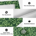 thumbnail image 6 of Green Floral Outdoor Rug for Patio/Deck/Porch, Non-Slip Large Area Rug 3 x 5 Ft, Vintage Farmhouse Flowers Vines Art Indoor Outdoor Rugs Washable Area Rugs, Reversible Camping Rug Carpet Runner, 6 of 8