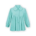 thumbnail image 3 of Colecciones de camisas de noche, etc., forro polar suave con botones para mujer, 3 of 5