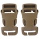 thumbnail image 1 of 2 Hebillas de liberación lateral desmontables de plástico para cinturón de mochila, 1 of 8