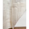 thumbnail image 4 of Miller Curtains Morris Textured Window Panel, 50×84, Natural, 4 of 4