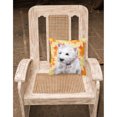 thumbnail image 2 of Carolines Treasures BB9962PW1818 Westie Fall Fabric Decorative Pillow  18H x18W multicolor, 2 of 2