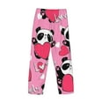 thumbnail image 5 of Balery Men'S Panda Heart Valentine Pink Pants,Sleepwear Pants,Pajama Pants,Pj Bottoms Drawstring And Pockets-Small, 5 of 9