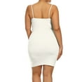 thumbnail image 3 of K-Cliffs Bodycon Cami Slip Seamless, Dress (Women's Plus), 3 of 4
