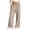 Khaki, variant on longantii Girls Oversized Wide Leg Sweatpants Kids Baggy Sweat Pants for Girls Drawstring Waist Straight Leg Joggers with Pockets Coffee 11-12 Years