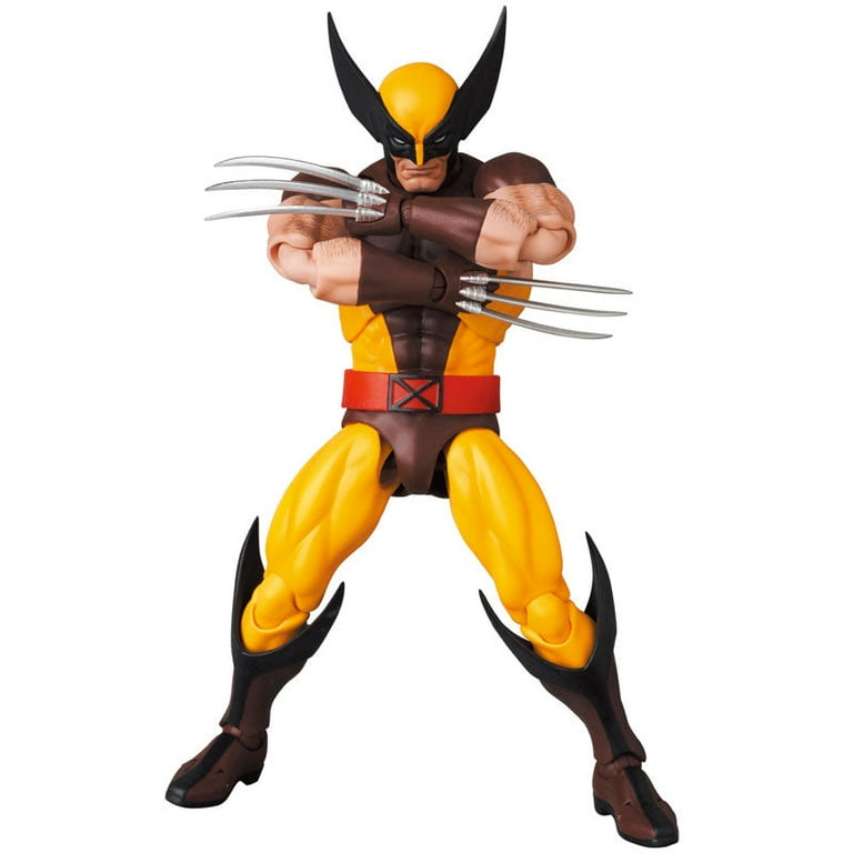 mafex ウルヴァリン MAFEX X-Men Wolverine Brown Comic Ver Action Figure - Walmart.com