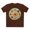 Dark Chocolate, variant on Medallion Shirt, Shirt with Medallion, Tee Shirt with Medal