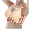 thumbnail image 1 of GDREDA Comfortable Women's Bra Backless Transparent Design Spongeless Cordless with Convertible Shoulder Straps for Style, 1 of 9