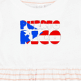 thumbnail image 4 of Inktastic Puerto Rico Flag in Text Girls Baby Dress, 4 of 5