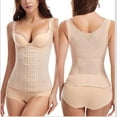 thumbnail image 2 of YOTMKGDO Shapewear Tummy Control, Women Slimming Tummy Tank Top Waist Trainer Shaper Corset Underbust Cincher Bodysuit Shapewear Vest (Beige, L), 2 of 8