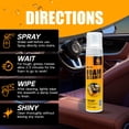 thumbnail image 6 of NUAN Car Interior Foam Cleaner, Lemon Scent, 8.4 fl oz (250 mL), 6 of 8