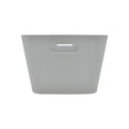 thumbnail image 5 of Mainstays Plastic Easy Access Bin, Soft Silver, 5 of 7